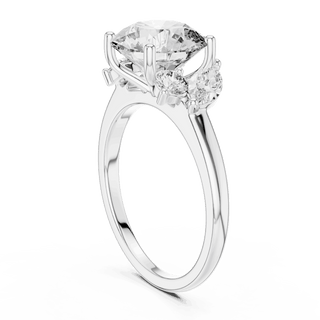 Oval Diamond Solitaire Brilliance Engagement Ring Gold 18K | Lab Grown | Driona Jewels