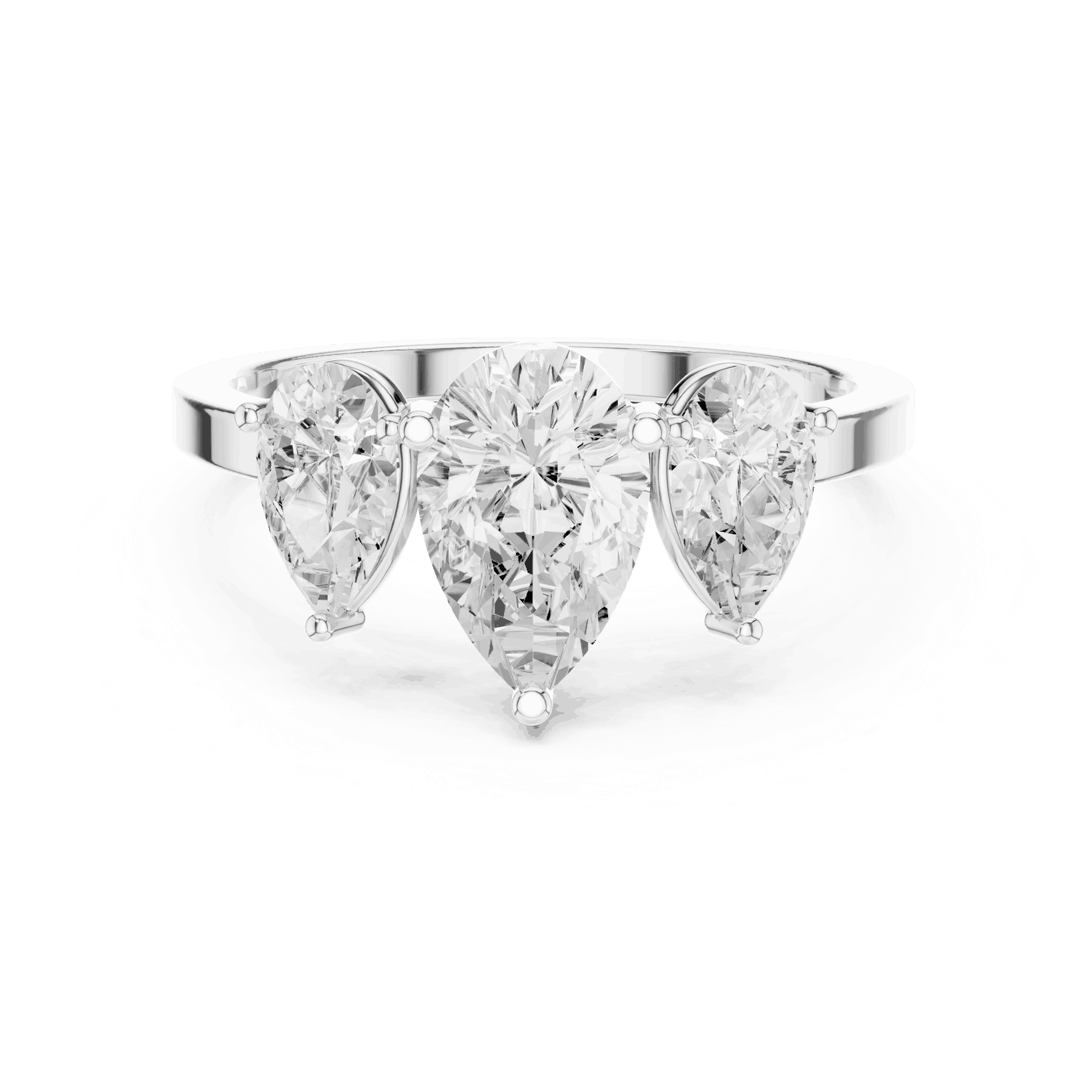 Oval Diamond Toi Et Moi Engagement Ring Rose Gold 18K | Lab Grown | Driona Jewels