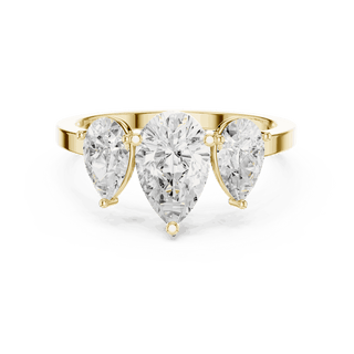 Oval Diamond Toi Et Moi Engagement Ring Rose Gold 18K | Lab Grown | Driona Jewels