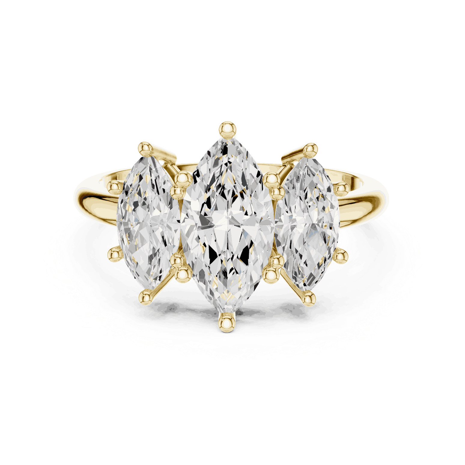 Oval Diamond Toi Et Moi Pear Engagement Ring Rose Gold 18K | Lab Grown | Driona Jewels