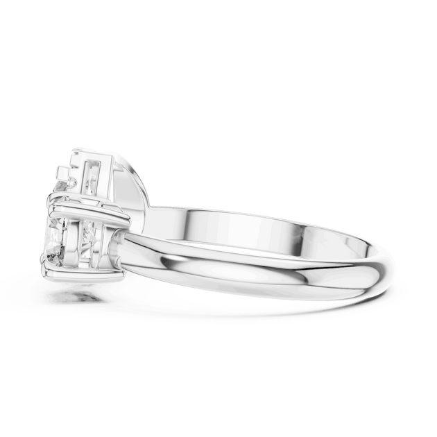 Driona Jewels Toi Et Moi Diamond Ring | Pear & Round Engagement Ring