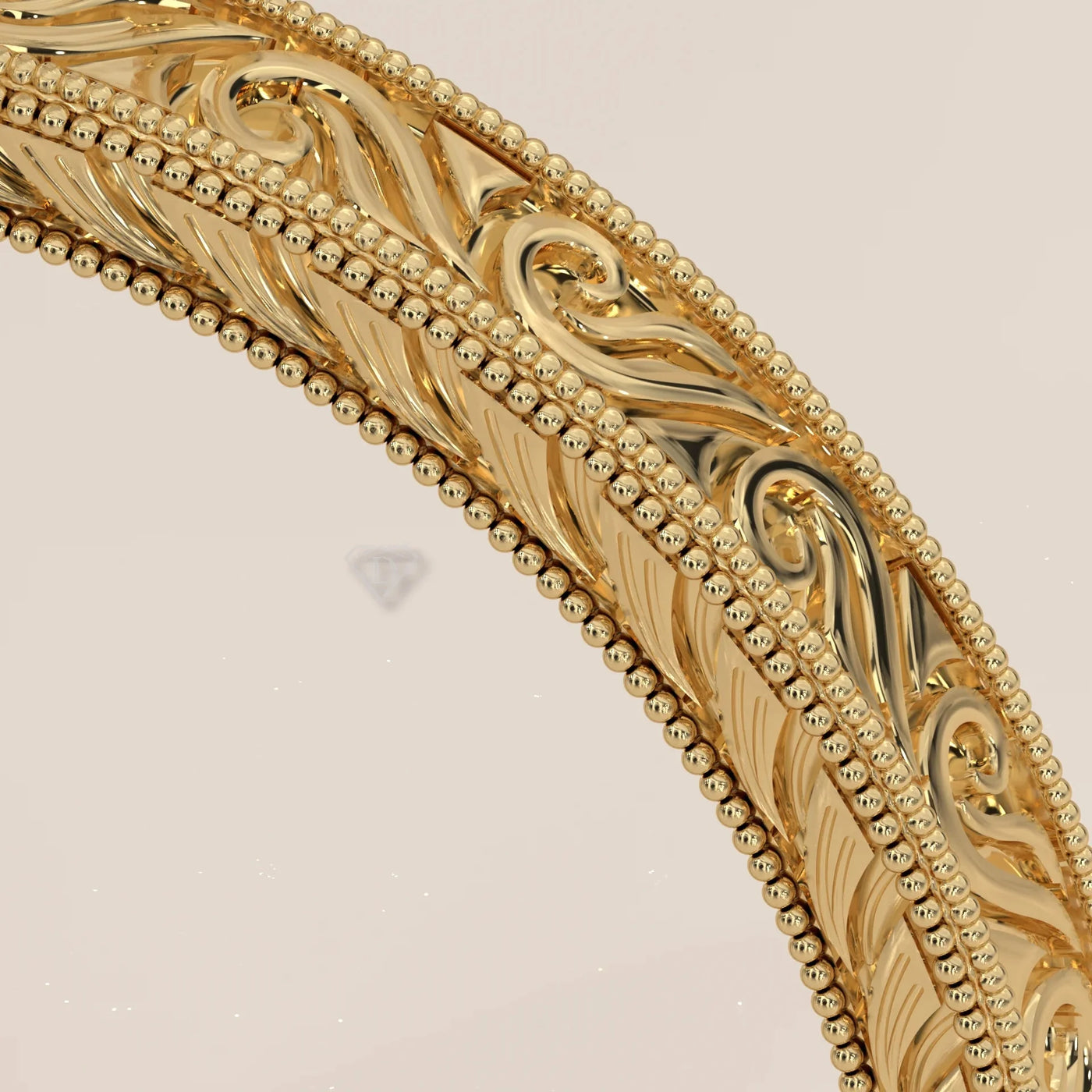 Close-Up: Pear Diamond Ring with Solitaire Setting in Yellow Gold – Lab Grown – Driona Jewels