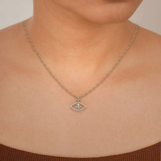 pendant diamond diamond gold 18k front
