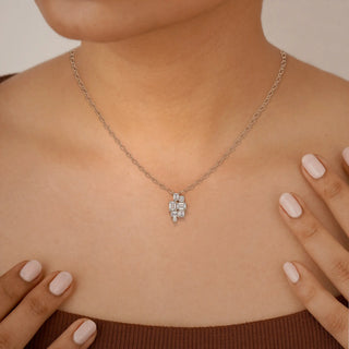 pendant diamond gold 18k front