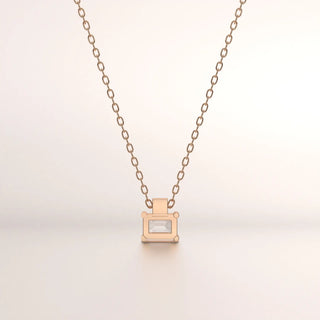 pendant gemstone gemstone rose gold base front