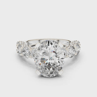 rosegold-whitegold-yellowgold-18k-diamond-halo-floralcluster-engagement-ring-360view-luxury