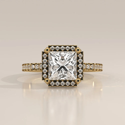Pave Rings