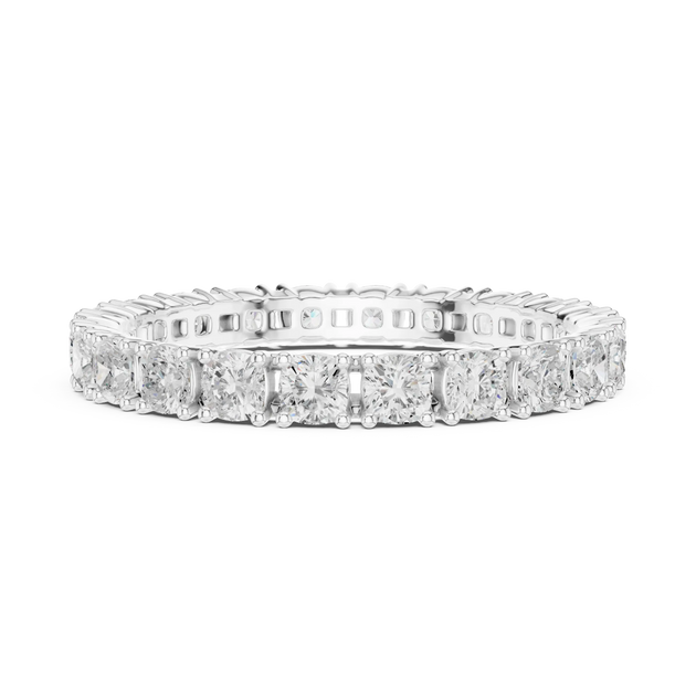 Driona Jewels Round Diamond Full Eternity Ring | Moissanite Solid Gold