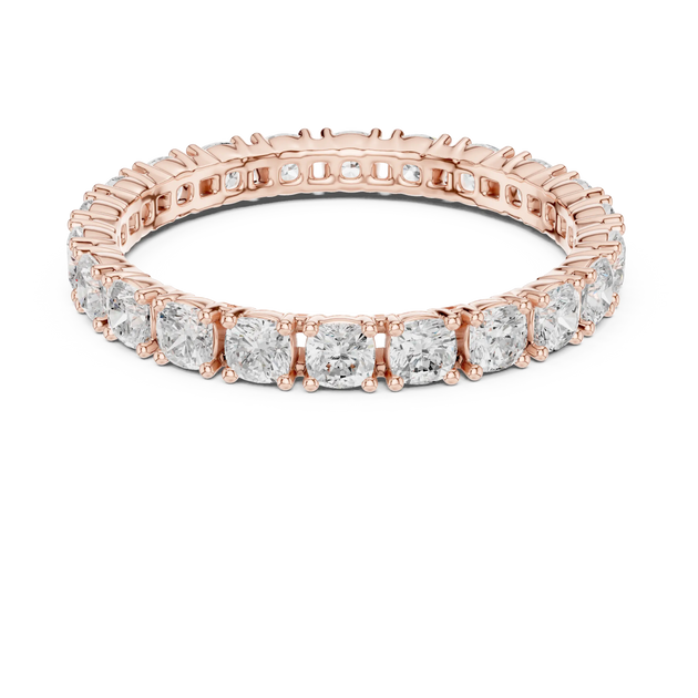 Driona Jewels Round Diamond Full Eternity Ring | Moissanite Solid Gold