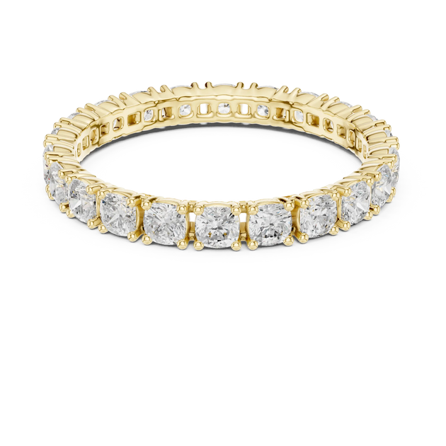 Driona Jewels Round Diamond Full Eternity Ring | Moissanite Solid Gold