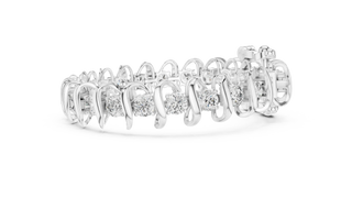 Side-Profile: Round Diamond Ring with Prong Setting in 14k White Gold - Lab Grown - Driona Jewels