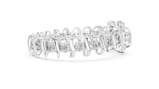 Side-Profile: Round Diamond Ring with Prong Setting in 14k White Gold - Lab Grown - Driona Jewels