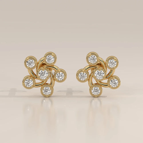 Cluster Earrings