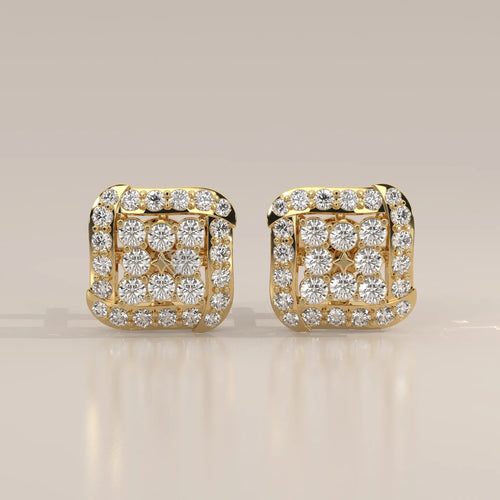 Halo Stud Earrings