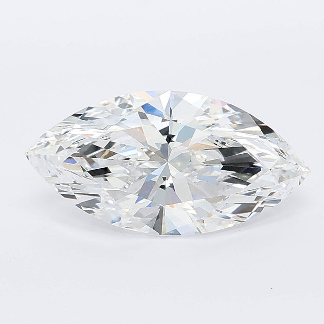 1.58 carat marquise lab grown diamond D color VVS1 clarity