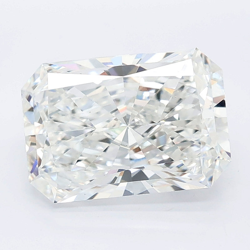 3.07 carat radiant lab grown diamond E color VS1 clarity