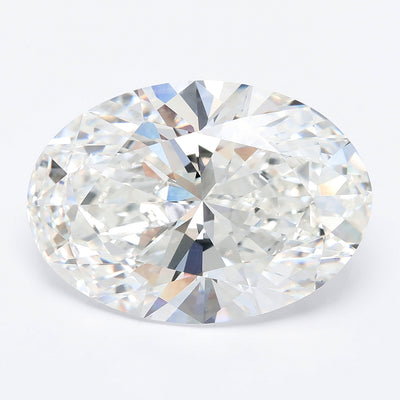 13.07 carat oval lab grown diamond F color VS1 clarity