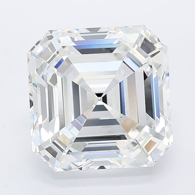 3.08 carat asscher lab grown diamond D color VS1 clarity