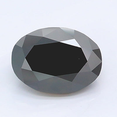 1.07 carat fancy gray green oval lab grown diamond VS1 clarity