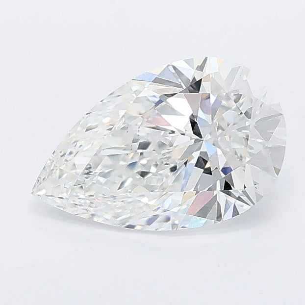 1.00 carat pear lab grown diamond D color VS1 clarity