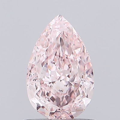 1.04 carat fancy vivid pink pear lab grown diamond VS1 clarity