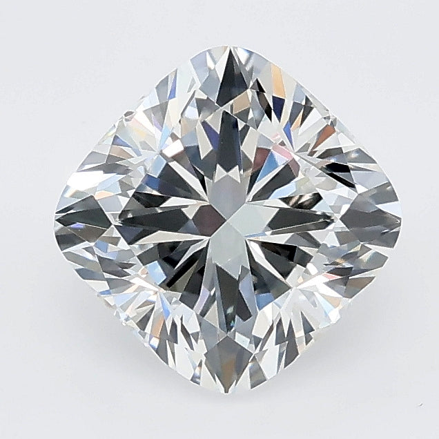 1.75 carat cushion lab grown diamond D color VVS2 clarity