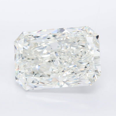 15.02 carat radiant lab grown diamond F color VVS2 clarity