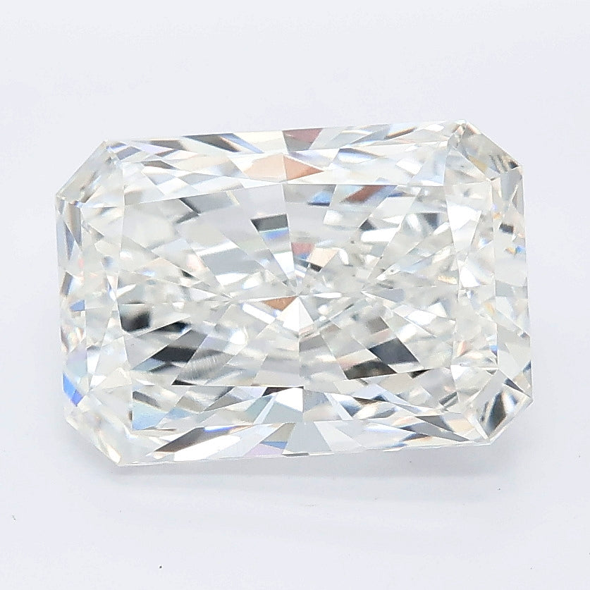 3.48 carat radiant lab grown diamond E color VS1 clarity