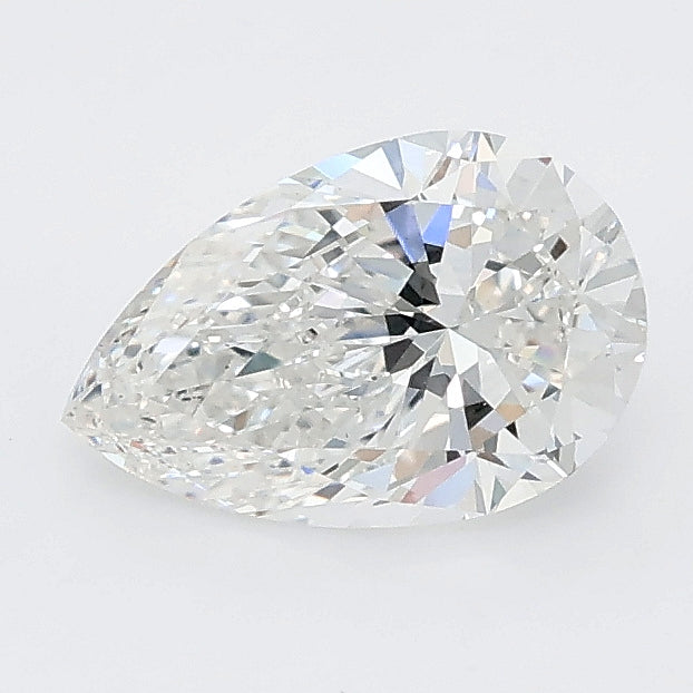 1.03 carat pear lab grown diamond E color VS1 clarity