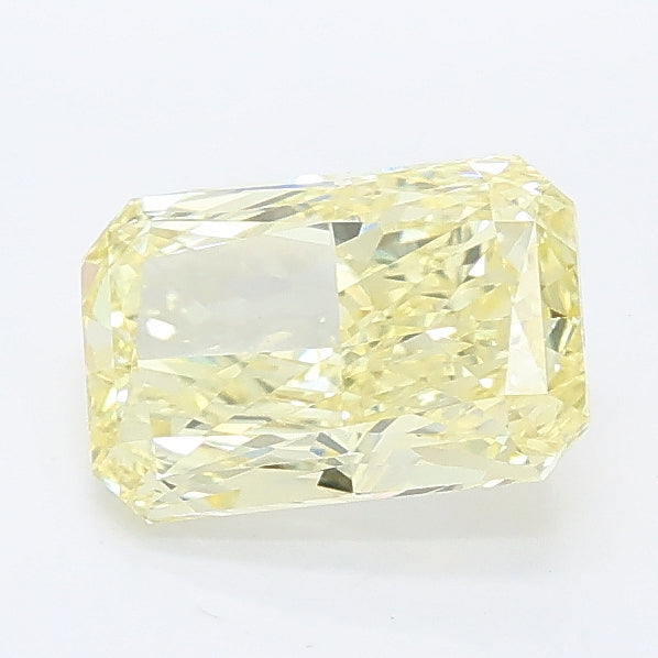 1.17 carat fancy intense yellow radiant lab grown diamond VVS2 clarity