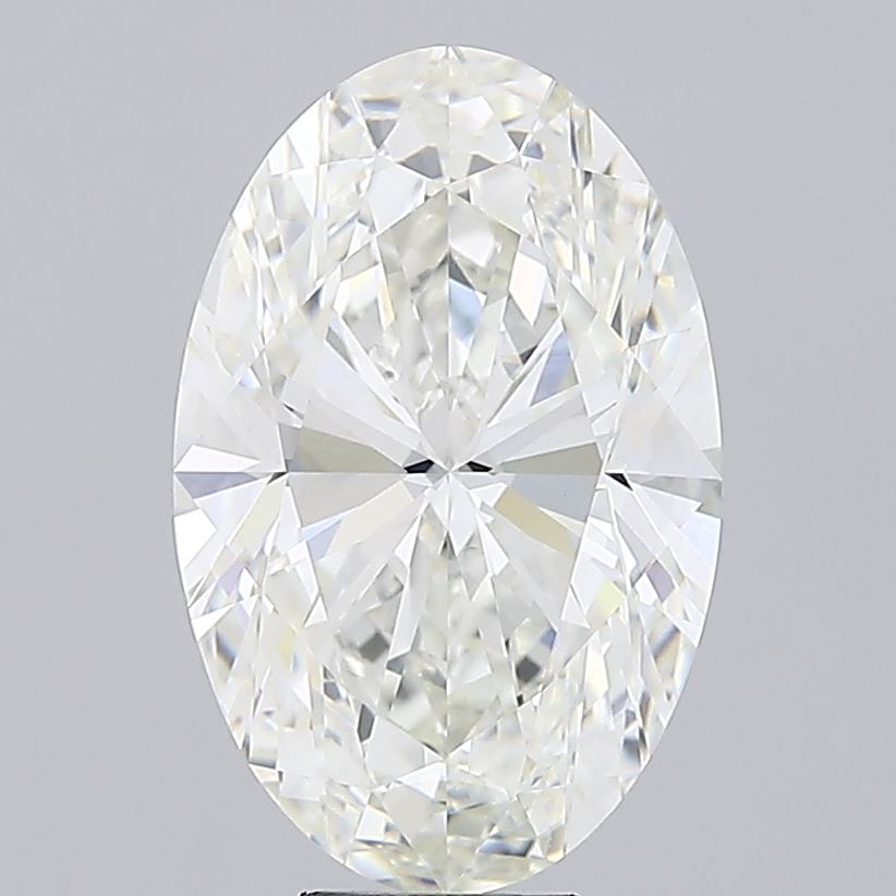 10.04 carat oval lab grown diamond H color VVS2 clarity