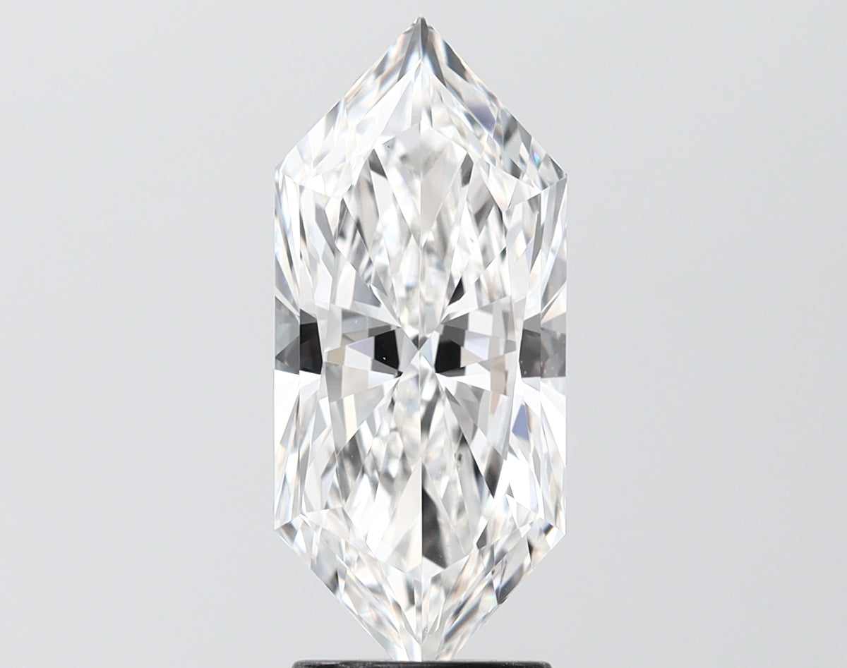 3.09 carat dutch marquise lab grown diamond E color VVS2 clarity