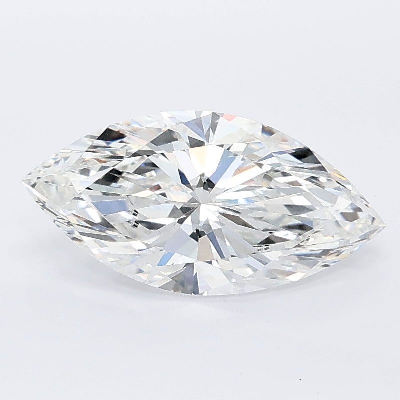 1.51 carat marquise lab grown diamond E color VVS2 clarity