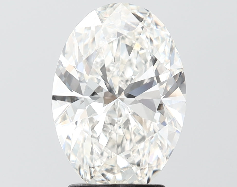 3.00 carat oval lab grown diamond G color VS1 clarity