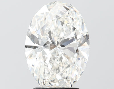 3.00 carat oval lab grown diamond G color VS1 clarity