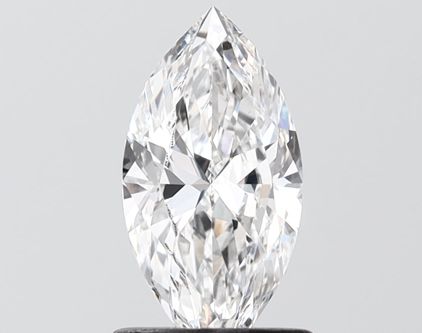 1.00 carat marquise lab grown diamond E color VVS2 clarity