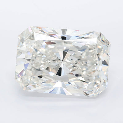8.08 carat radiant lab grown diamond F color VS1 clarity