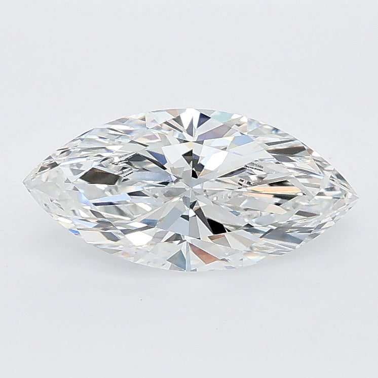 1.08 carat marquise lab grown diamond D color VVS2 clarity