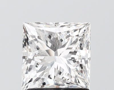1.54 carat princess lab grown diamond F color VS1 clarity