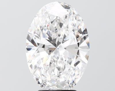5.02 carat oval lab grown diamond E color VS1 clarity