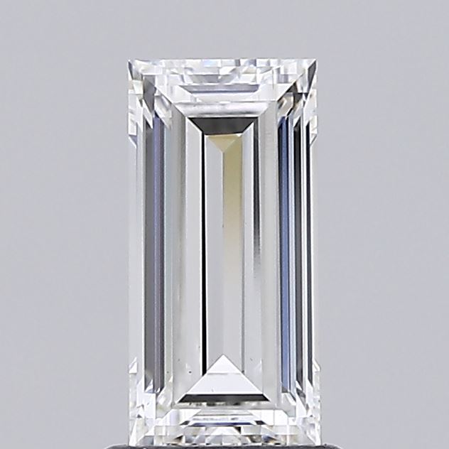 1.08 carat baguette lab grown diamond F color VS1 clarity