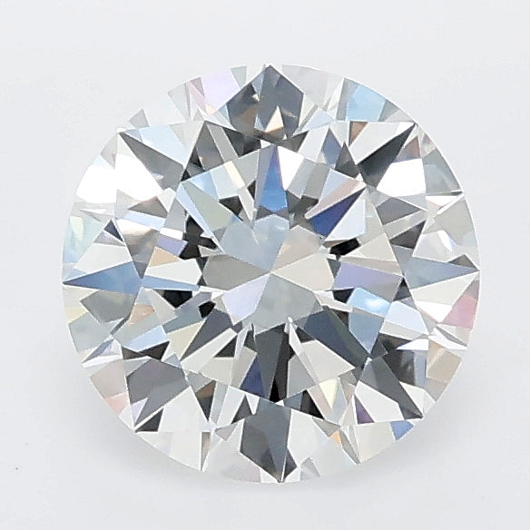 1.50 carat round lab grown diamond D color VVS2 clarity