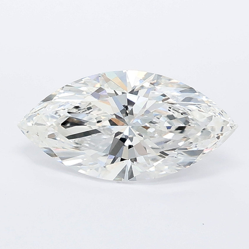 1.58 carat marquise lab grown diamond E color VVS2 clarity