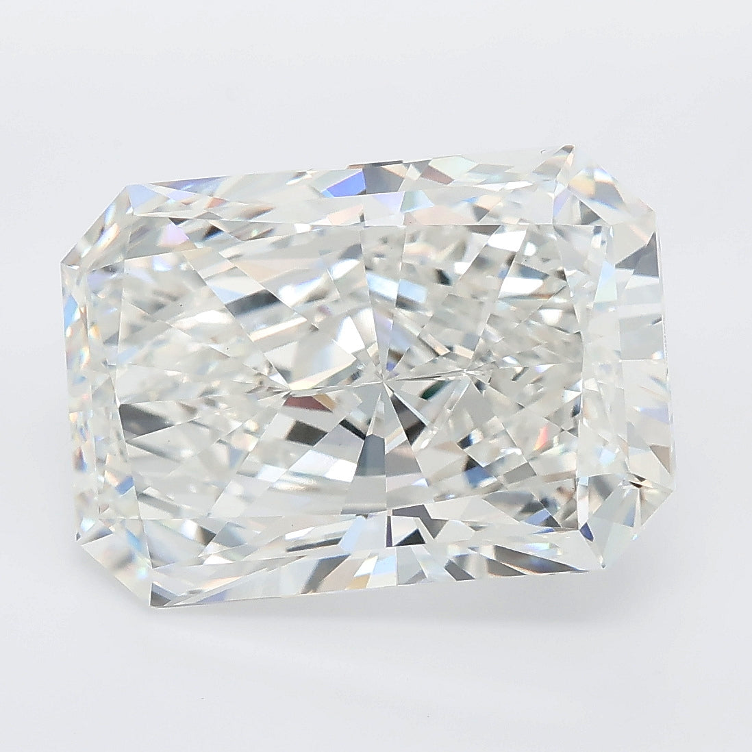 8.00 carat radiant lab grown diamond F color VVS2 clarity