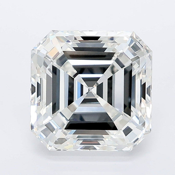 2.51 carat asscher lab grown diamond E color VVS2 clarity