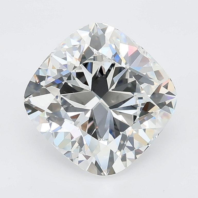 3.04 carat cushion lab grown diamond E color VVS2 clarity