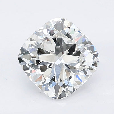 1.05 carat cushion lab grown diamond E color VS1 clarity
