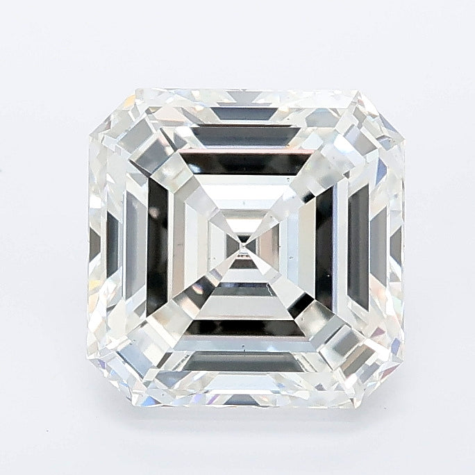 2.25 carat asscher lab grown diamond F color VS1 clarity