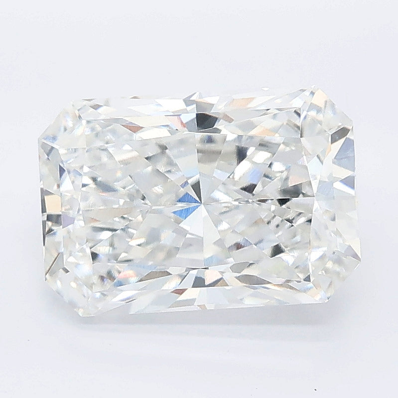 3.05 carat radiant lab grown diamond E color VVS2 clarity