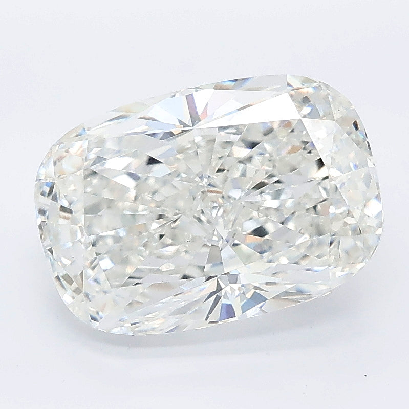 3.55 carat cushion lab grown diamond E color VS1 clarity